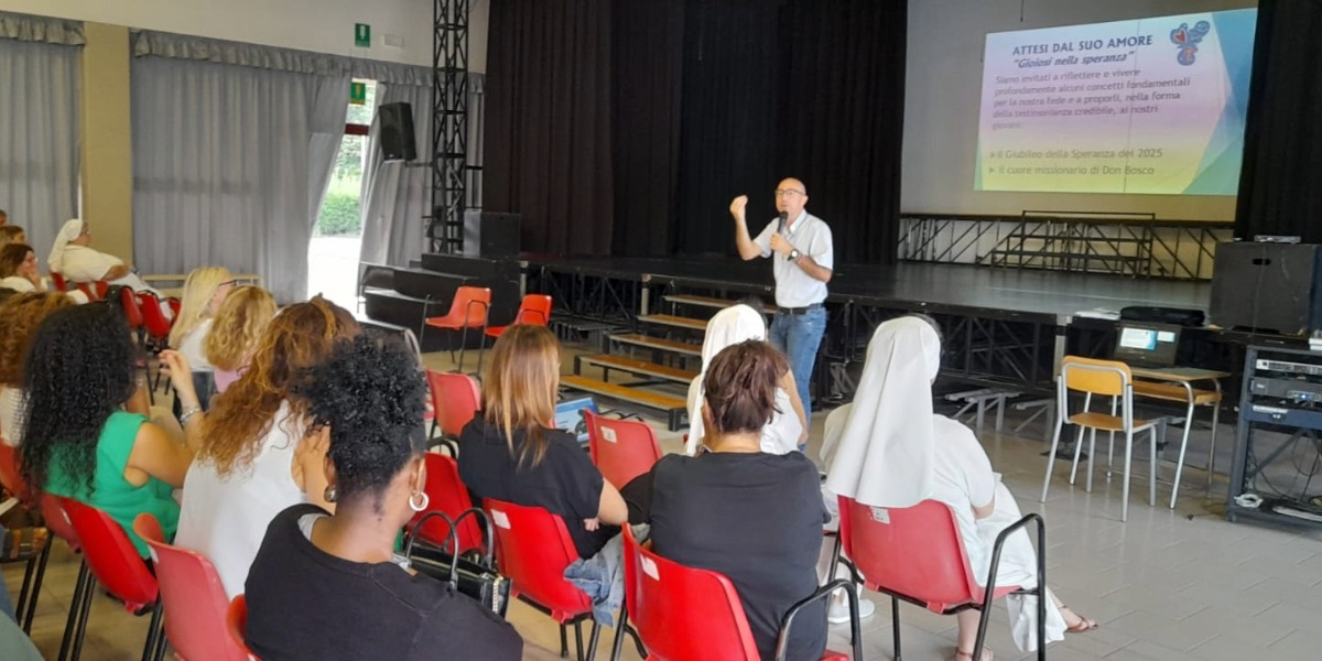 Lunedì 9 Settembre 2024 si è svolto presso il salone dell’Istituto Santo Spirito un incontro formativo dedicato a tutti i docenti della nostra Comunità Educante. Dopo un breve momento di preghiera, è stata presentata da Don Stefano Casu la proposta pastorale per il nuovo anno educativo dal titolo “ATTESI DAL SUO AMORE – Gioiosi nella […]